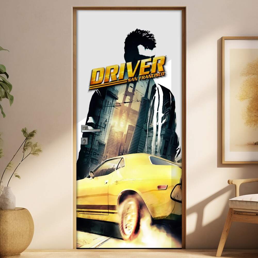 Adesivo Para Porta Driver San Francisco