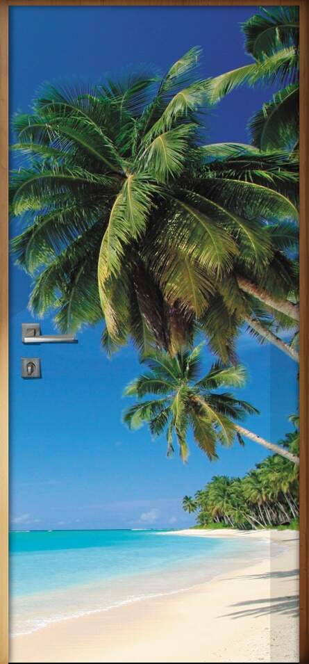 Adesivo para Porta Praia 2