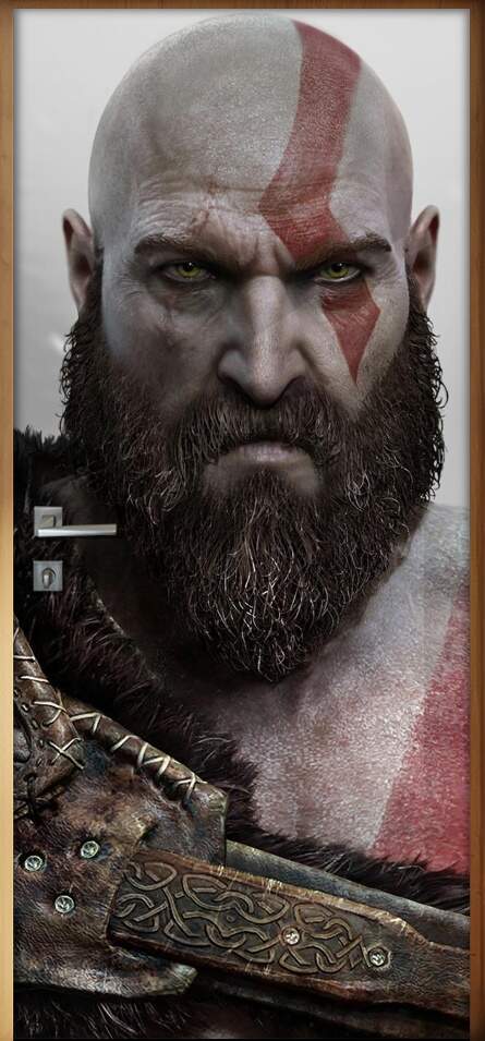 Adesivo para Porta God of War