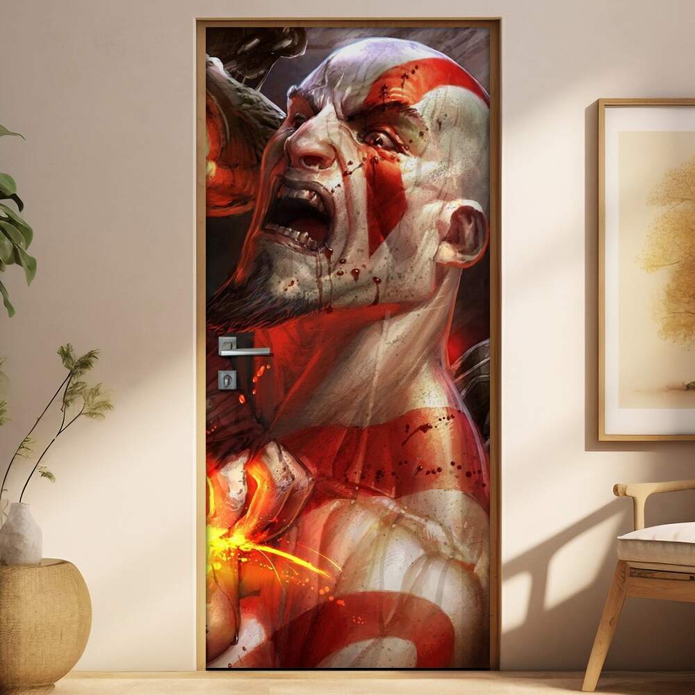 Adesivo para Porta God of War 2