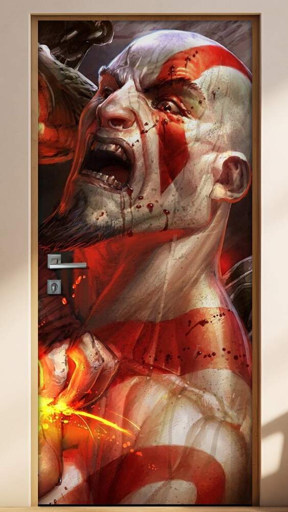 Adesivo para Porta God of War 2