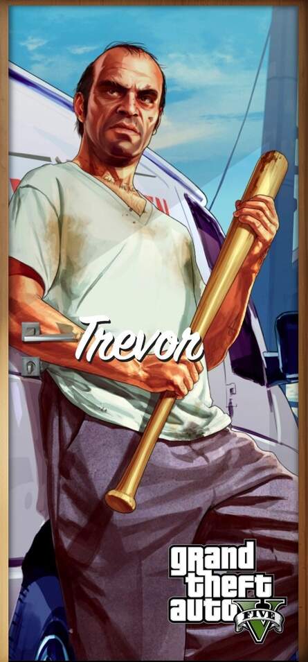 Adesivo para Porta GTA 5 Trevor