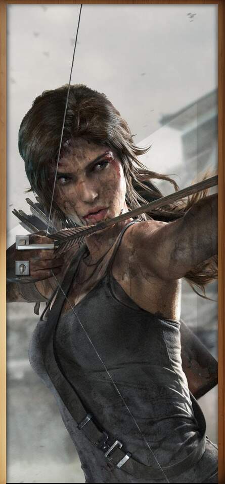 Adesivo para Porta Lara Croft Tomb Raider 2