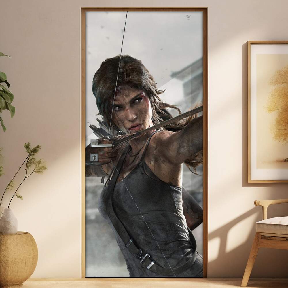 Adesivo para Porta Lara Croft Tomb Raider 2