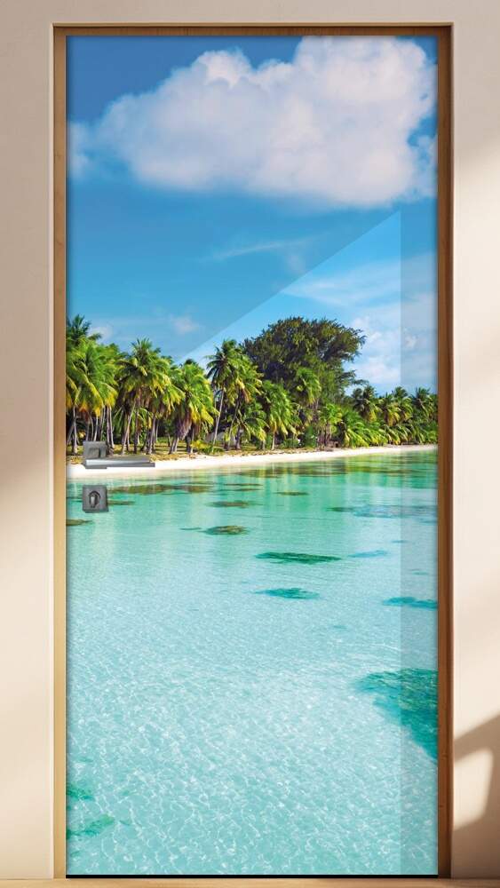 Adesivo para Porta Praia 3