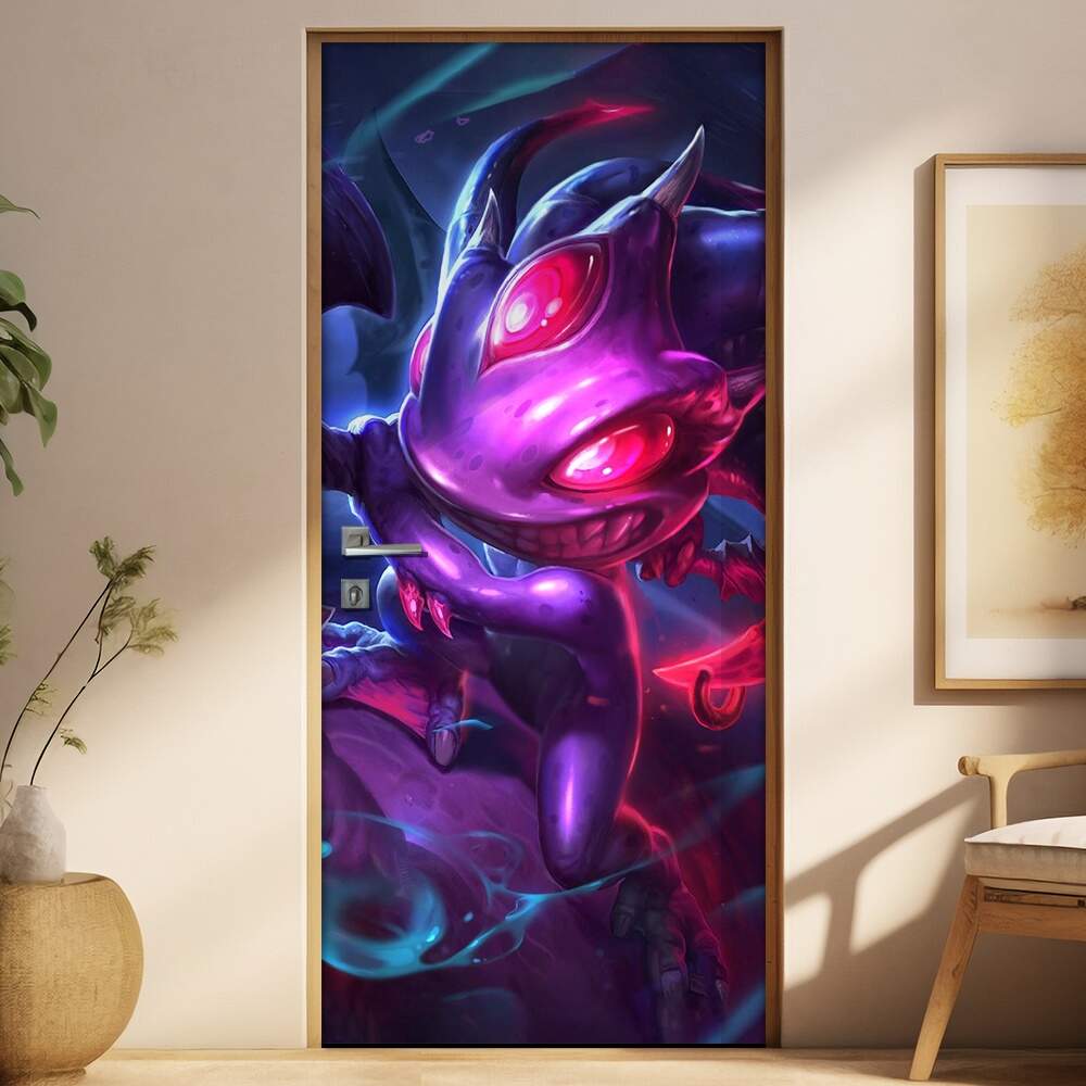 Adesivo para Porta League of Legends 9
