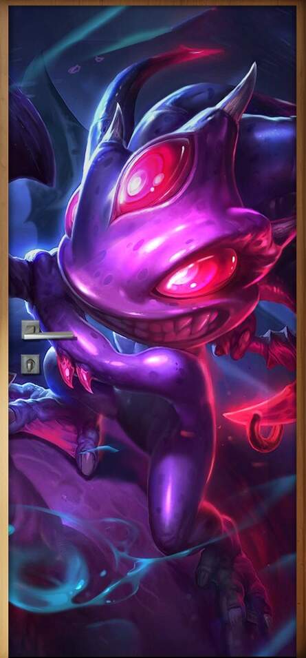 Adesivo para Porta League of Legends 9
