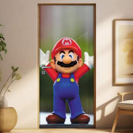 Adesivo para Porta Mario Miniatura