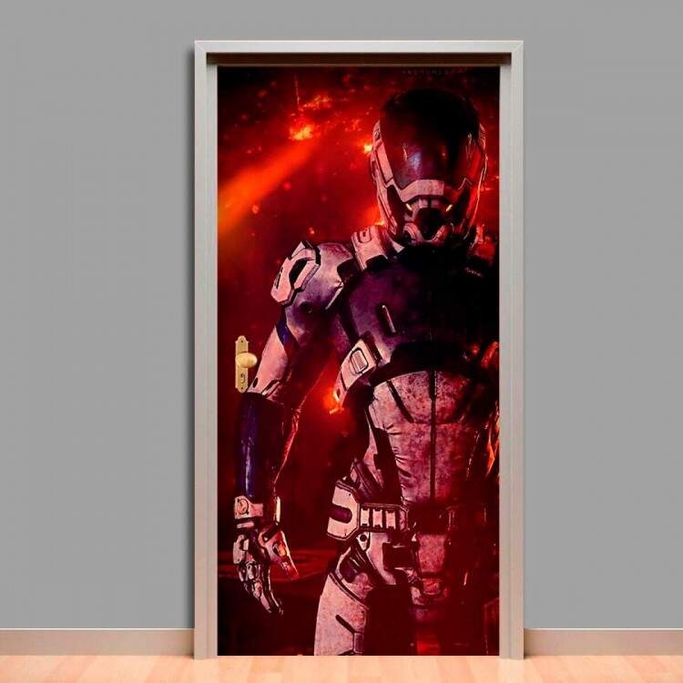Decus Adesivo Mass Effect Paragon - Stile JDM, 10x10 Cm, Qualità Made In Germany, Resistente UV E Autolavaggio, Rimovibile - 2