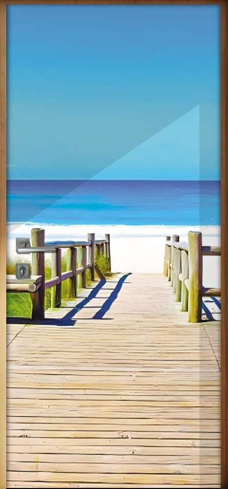 Adesivo para Porta Praia 5
