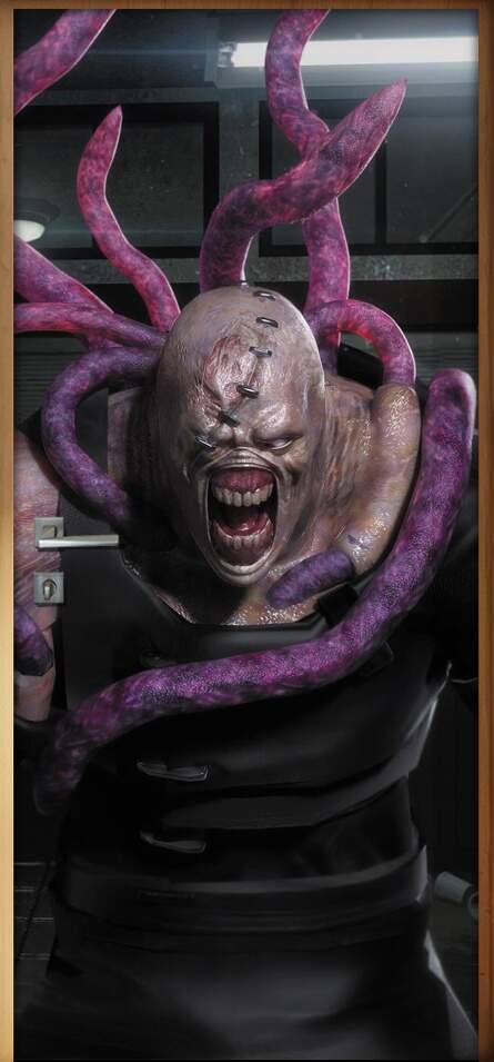 Adesivo para Porta Resident Evil Nemesis