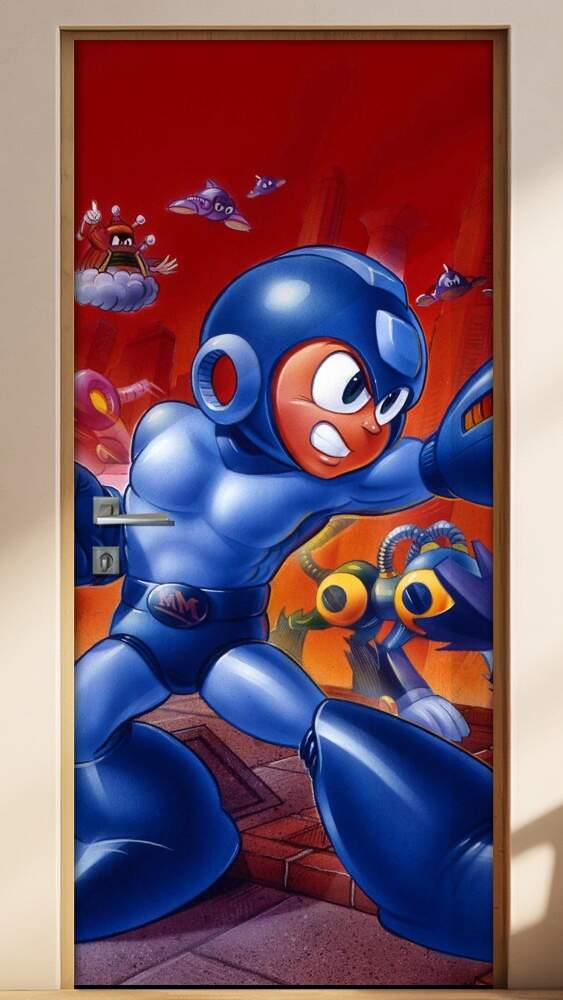 Adesivo para Porta Mega Man