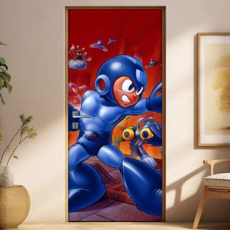 Adesivo para Porta Mega Man
