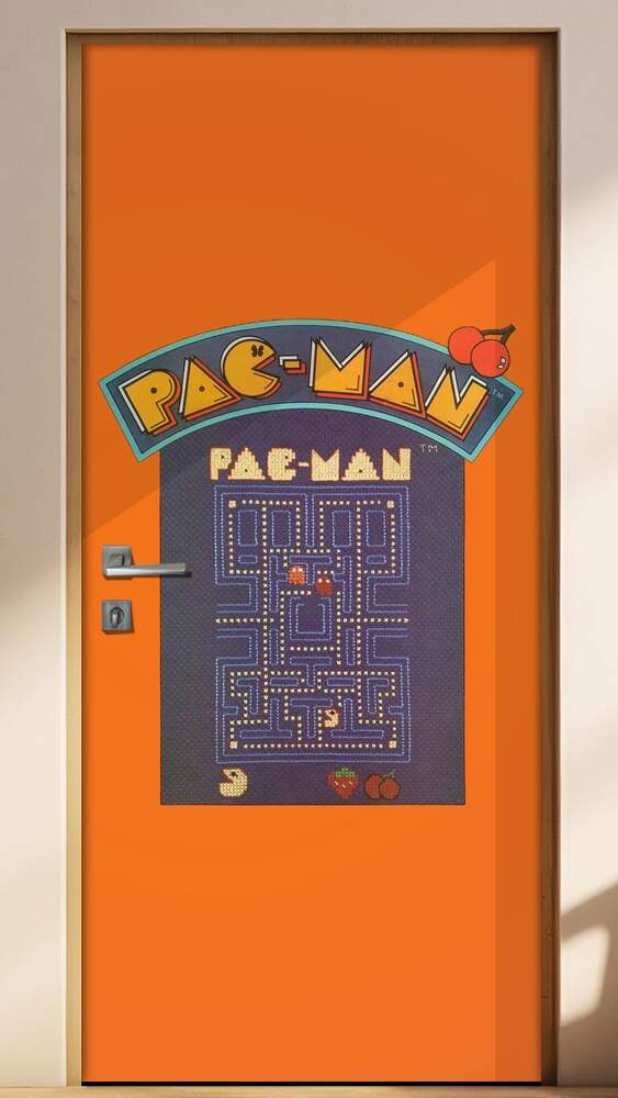 Adesivo para Porta Pac Man