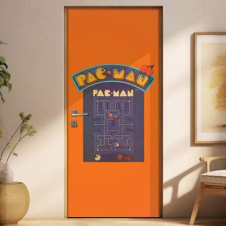 Adesivo para Porta Pac Man
