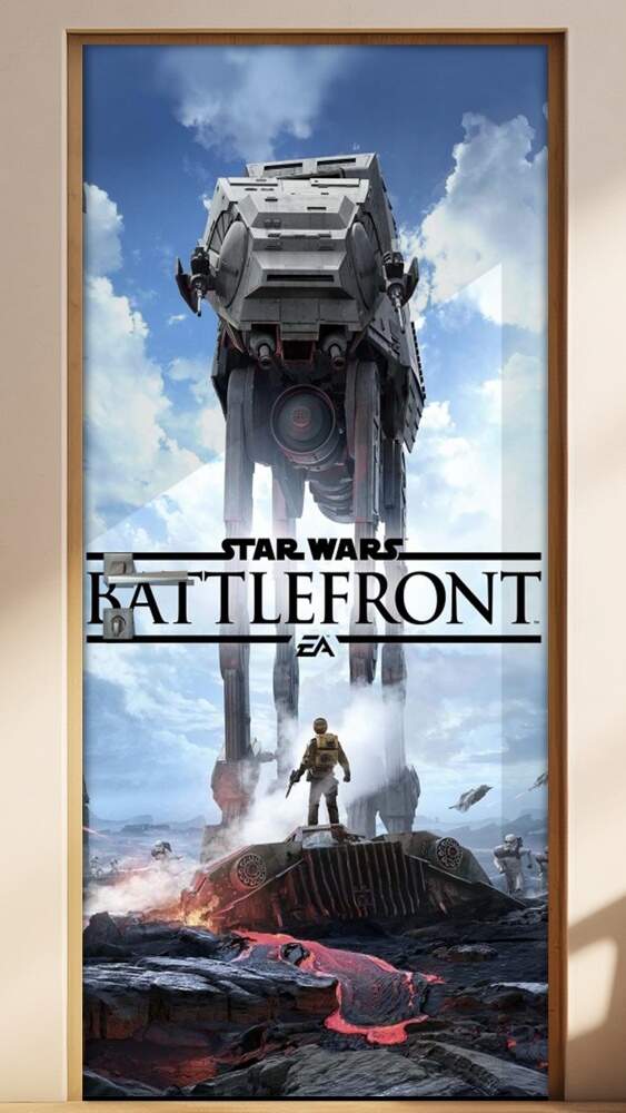 Adesivo para Porta Star Wars Battlefront