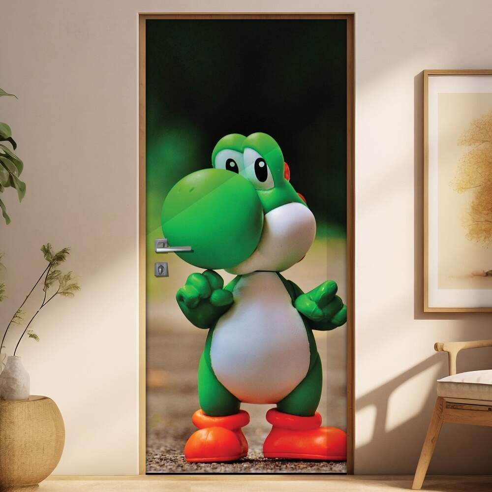 Adesivo para Porta Super Mario Yoshi