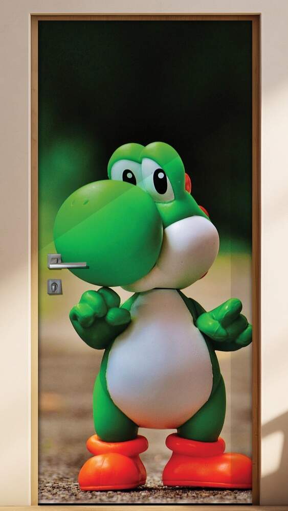 Adesivo para Porta Super Mario Yoshi