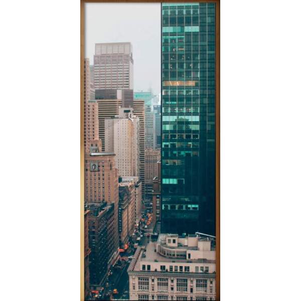 Adesivo para Porta Nova York Arranha Cu