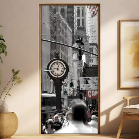 Adesivo Para Porta Cidade De Nova York