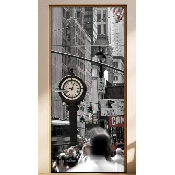 Adesivo Para Porta Cidade De Nova York