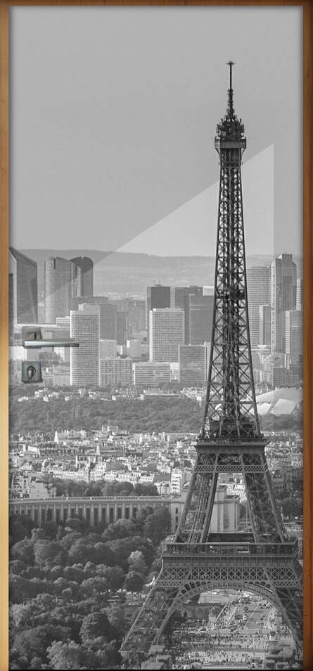 Adesivo Para Porta Cidade De Paris Torre Eiffel
