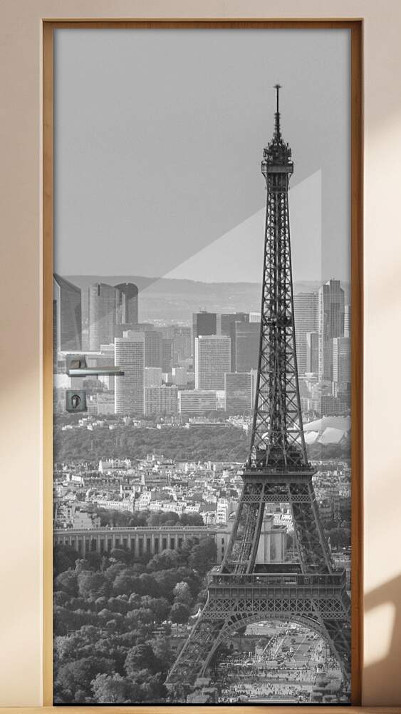 Adesivo Para Porta Cidade De Paris Torre Eiffel
