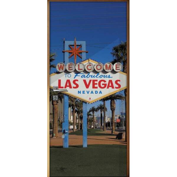 Adesivo para Porta Placa de Las Vegas 2