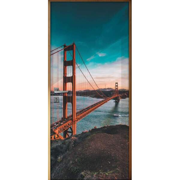 Adesivo para Porta Ponte Golden Gate 3