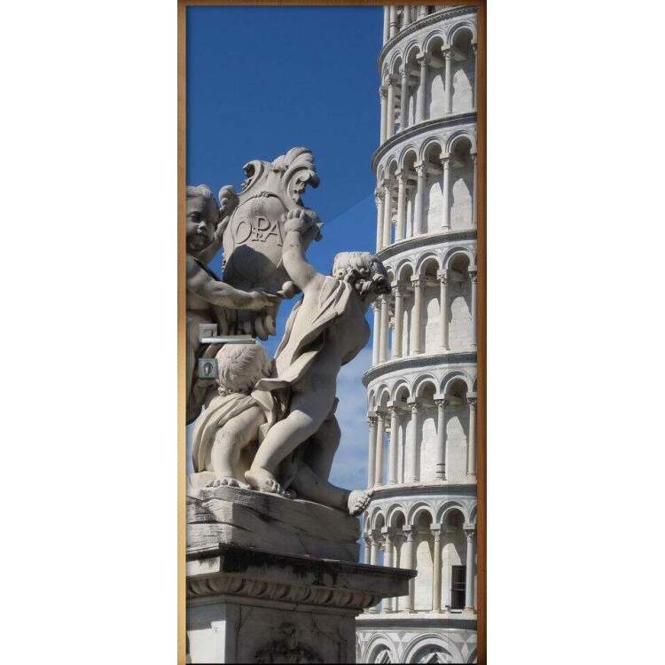 Adesivo para Porta Torre de Pisa Itlia 2