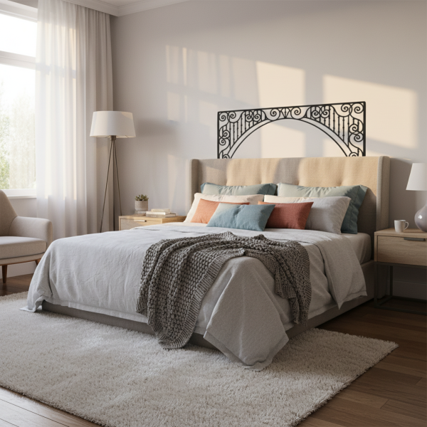 Adesivo de Parede Cabeceira de Cama Mod. 26
