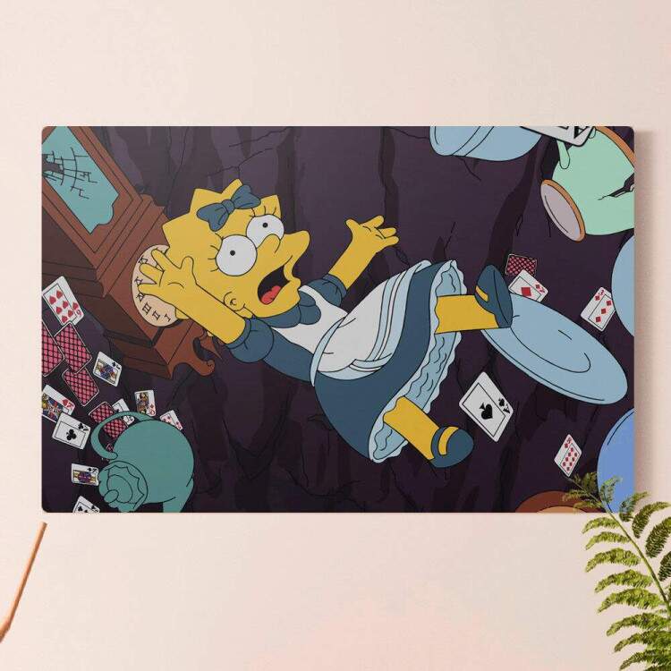 Placa Decorativa The Simpsons 15 Lisa