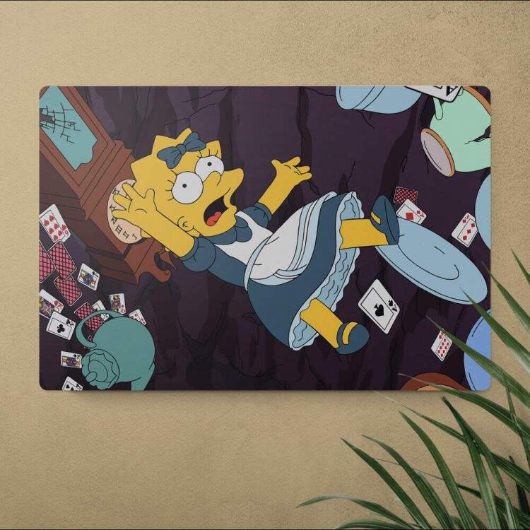 Placa Decorativa The Simpsons 15 Lisa