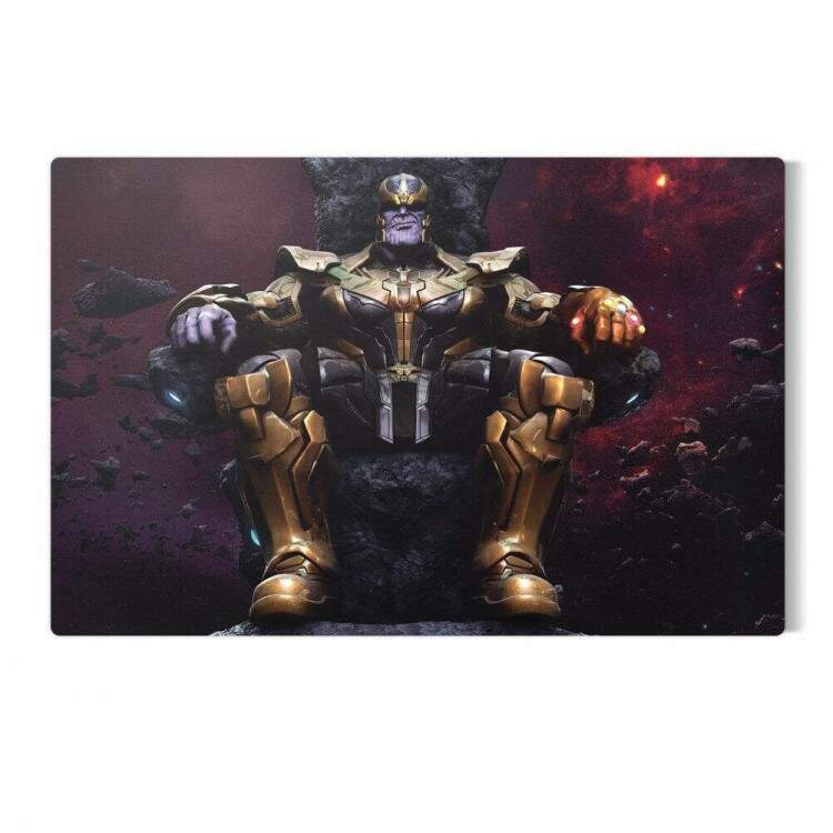 Placa Decorativa Vingadores Thanos