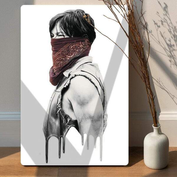 Placa Decorativa The Walking Dead 36 Daryl