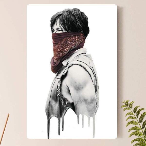 Placa Decorativa The Walking Dead 36 Daryl