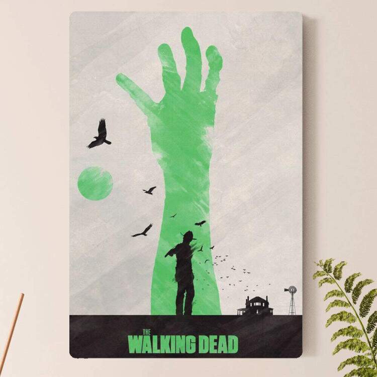 Placa Decorativa The Walking Dead 38