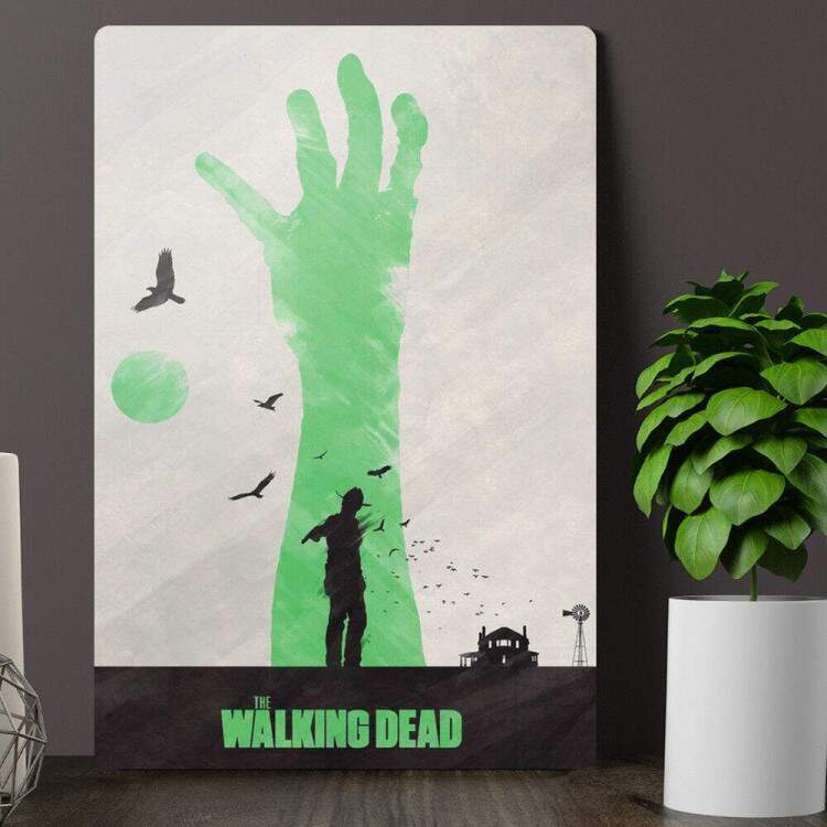 Placa Decorativa The Walking Dead 38