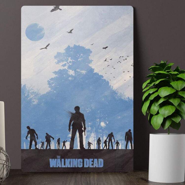 Placa Decorativa The Walking Dead 40