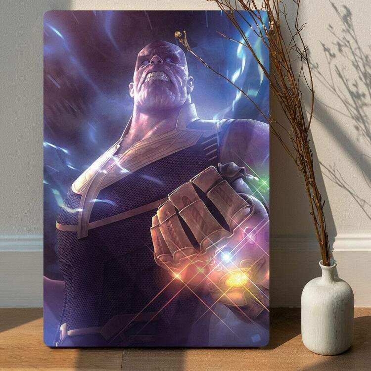 Placa Decorativa Vingadores Thanos 2