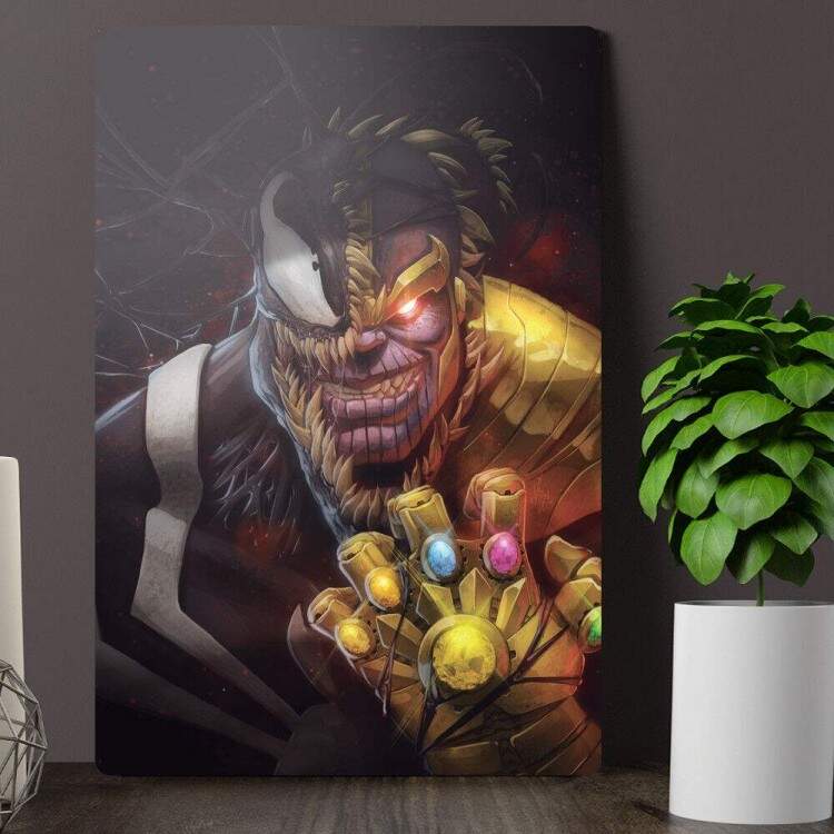 Placa Decorativa Thanos Venom