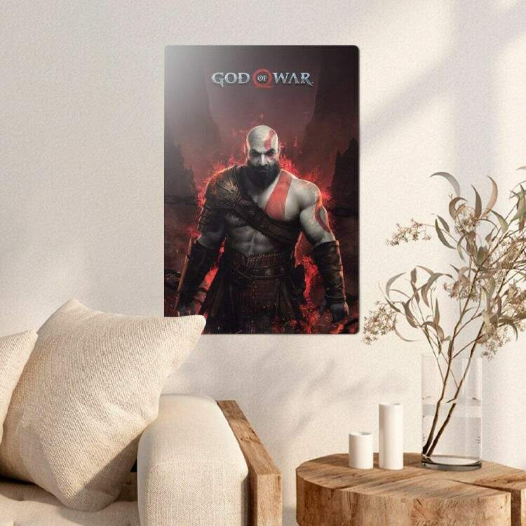 Placa Decorativa God of War 23