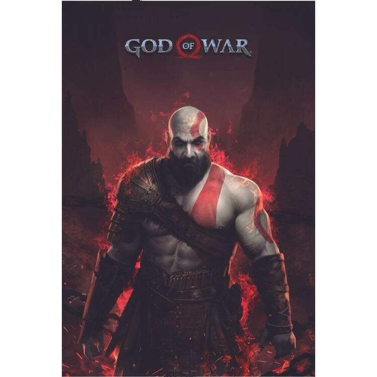 Placa Decorativa God of War 23