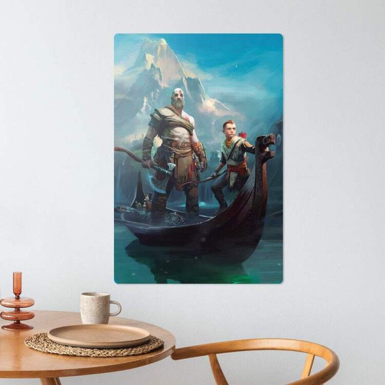 Placa Decorativa God of War 26