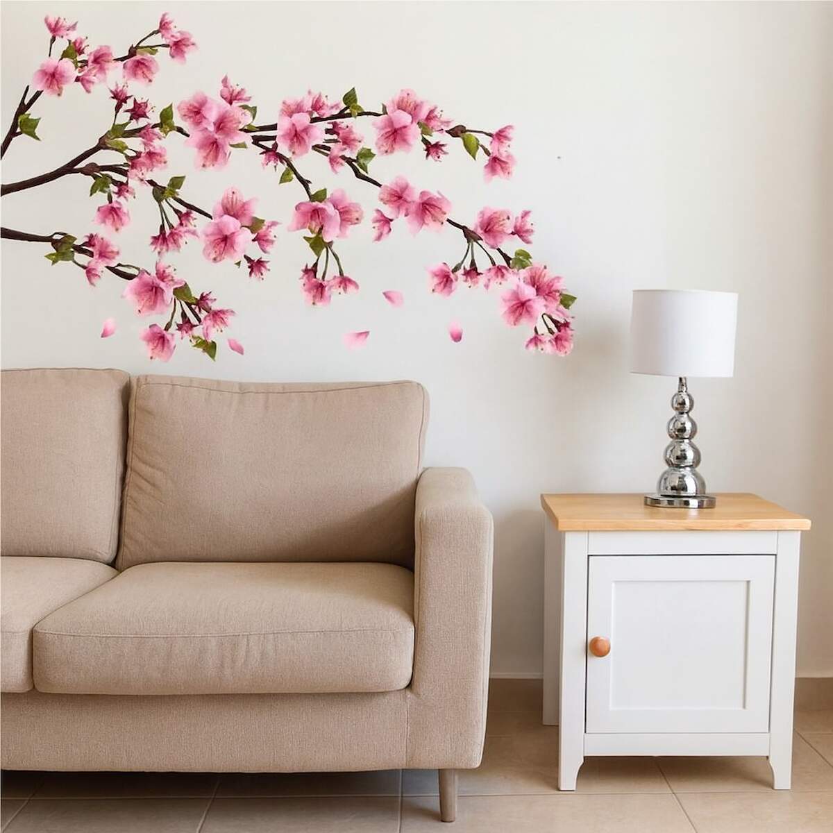 Adesivo de Parede Flor de Cerejeira Sakura