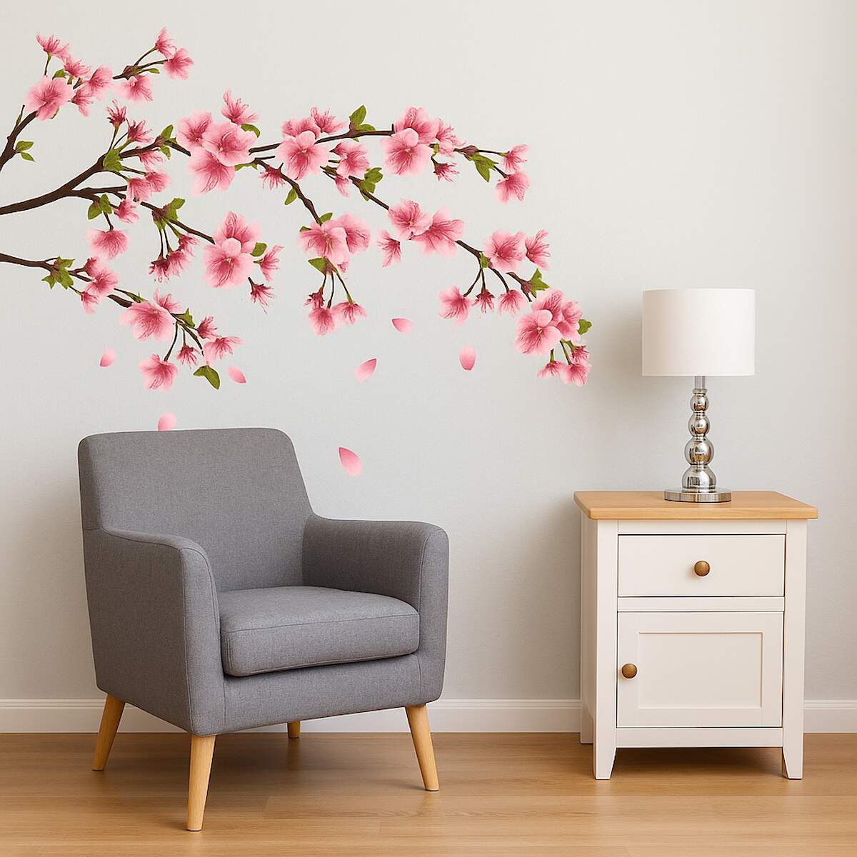 Adesivo de Parede Flor de Cerejeira Sakura