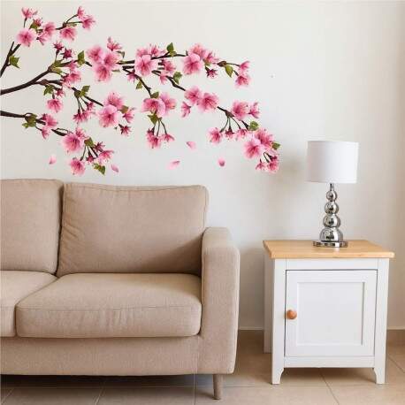Adesivo de Parede Flor de Cerejeira Sakura