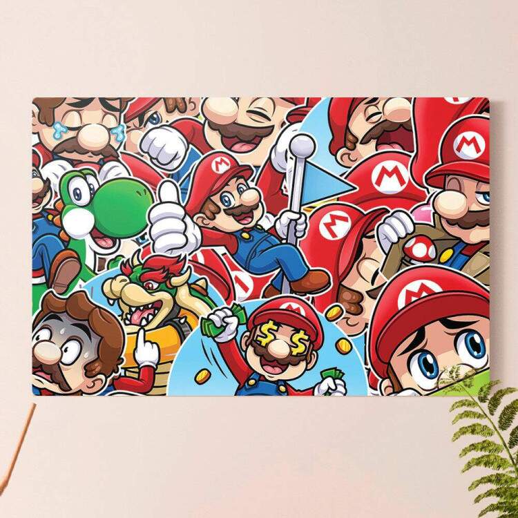 Placa Decorativa Super Mario 10