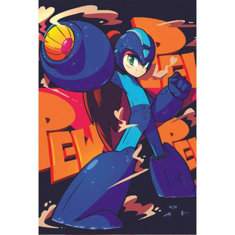 Placa Decorativa Games Mega Man 6