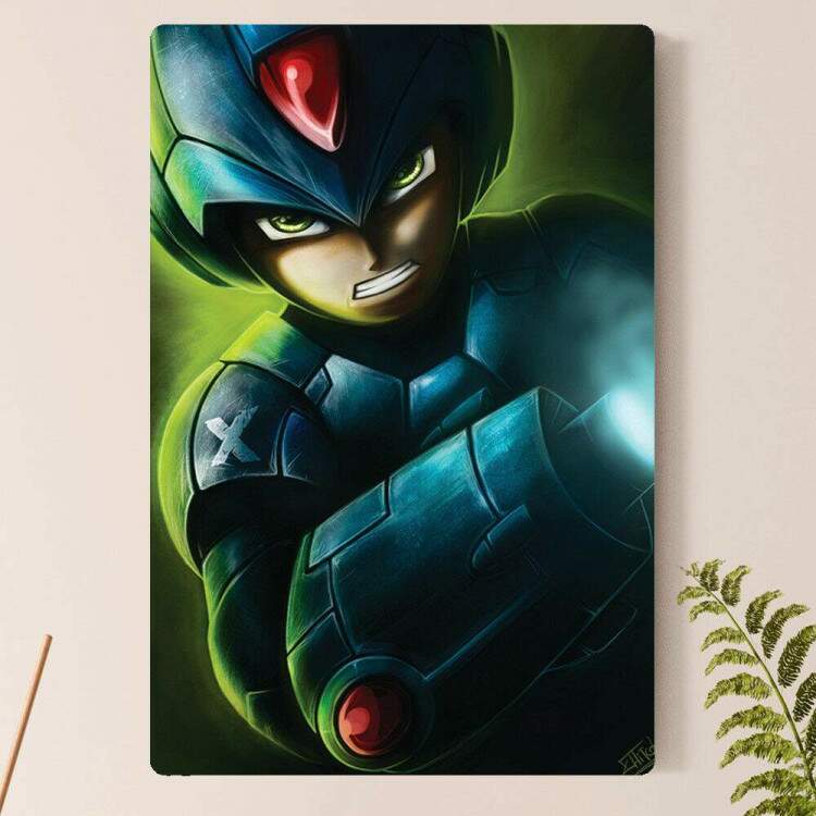 Placa Decorativa Games Mega Man 11